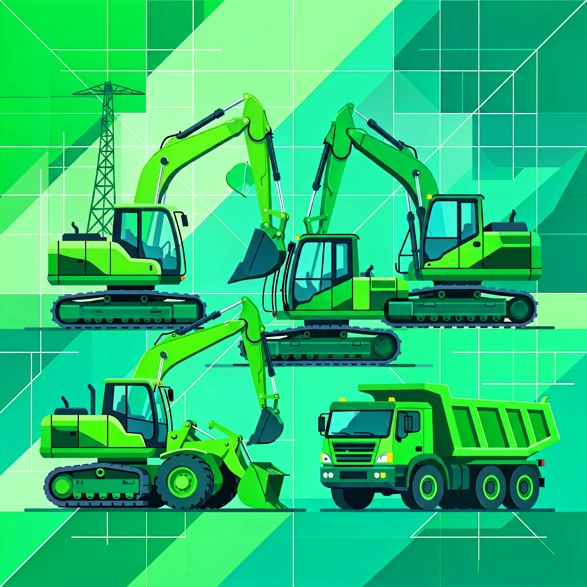 Electric Wave Hits Construction Machinery