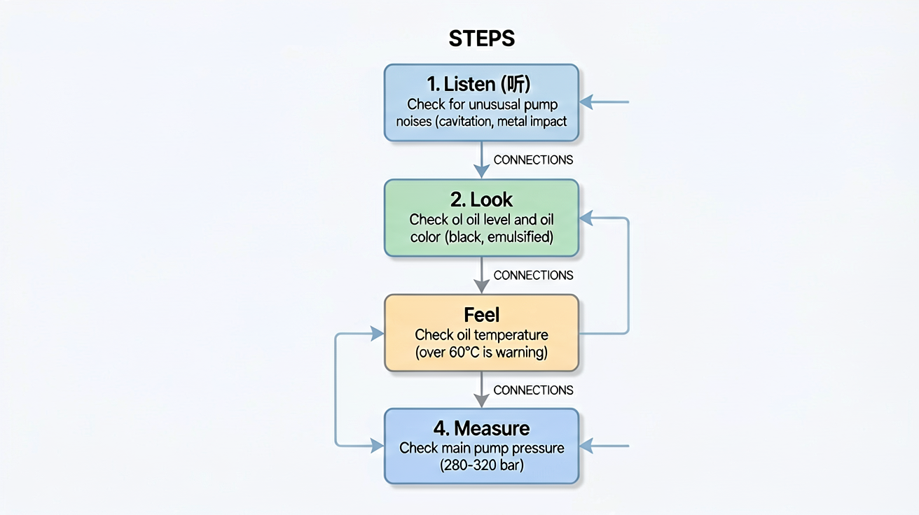 Hydraulic System Diagnosis Flowchart