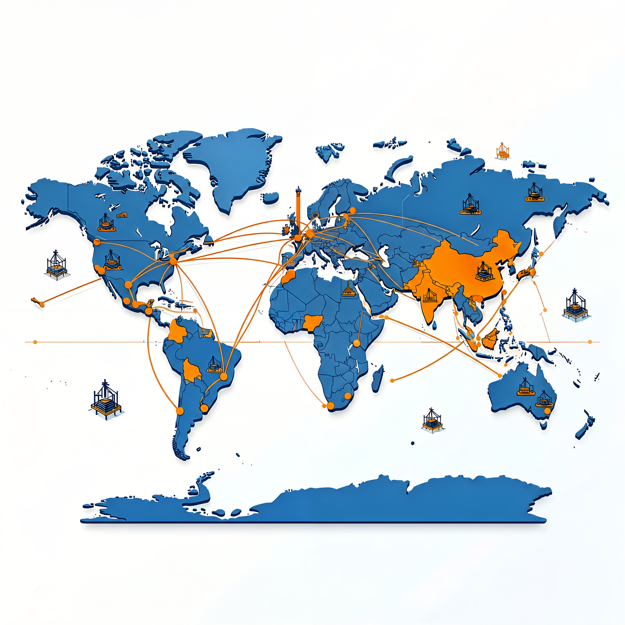 Global Exhibitor Distribution Map