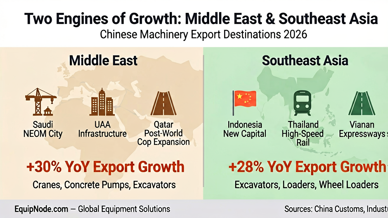 Middle East and Southeast Asia: Two Engines of Growth