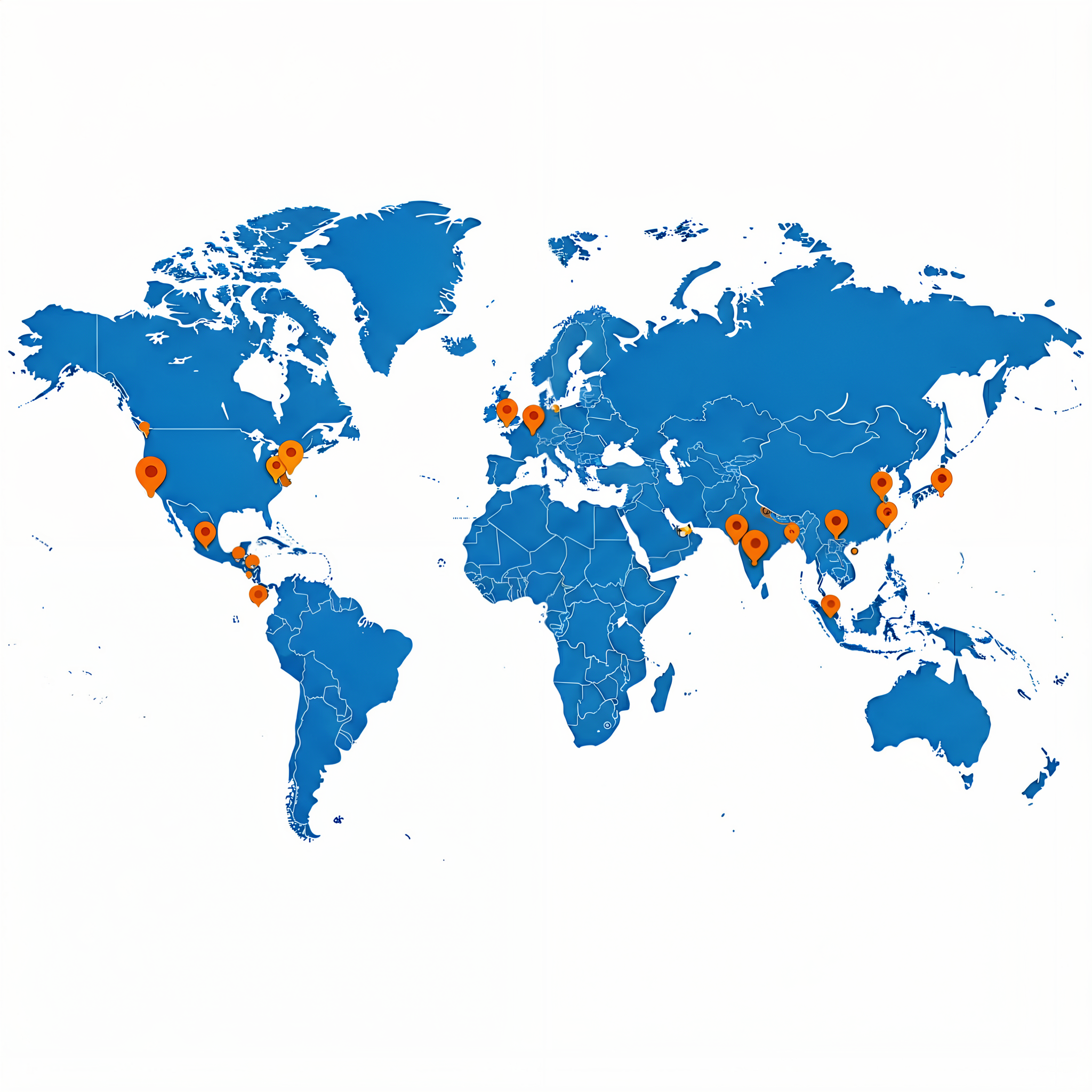 Distribution of Chinese Construction Machinery Export Markets