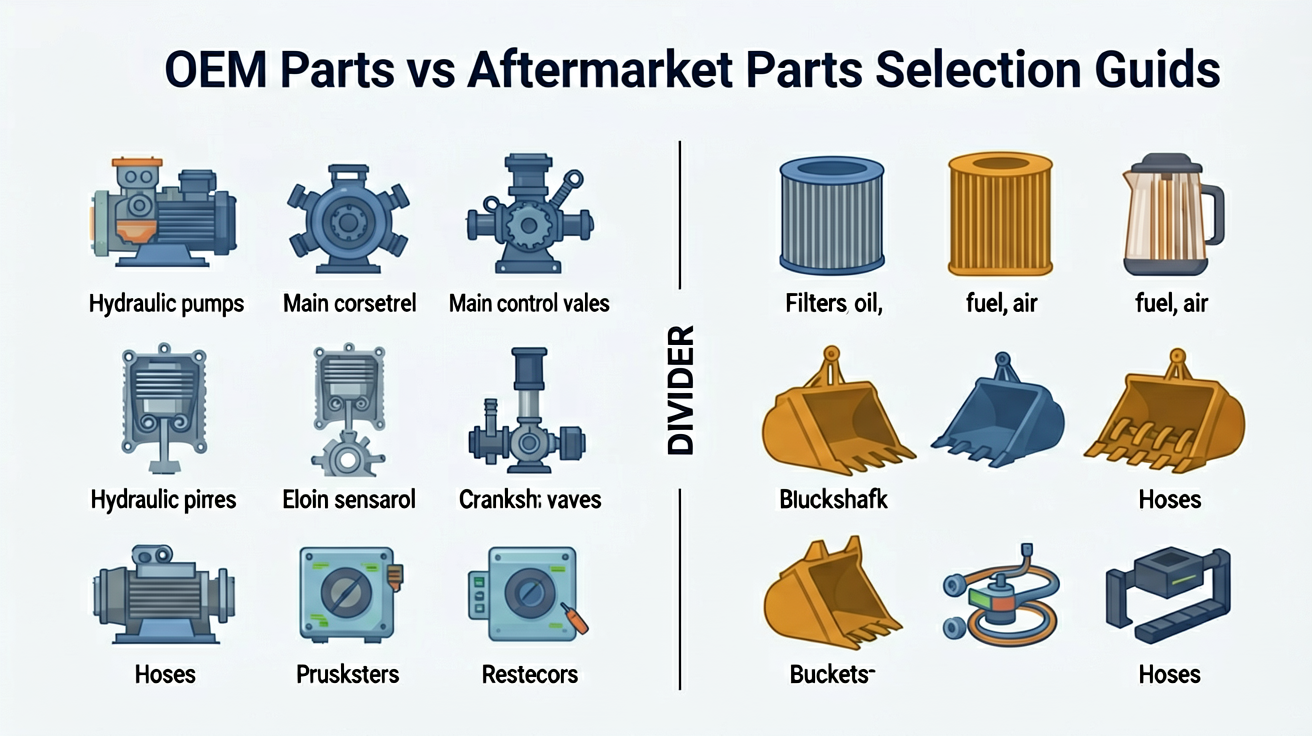 Parts Selection Comparison Chart