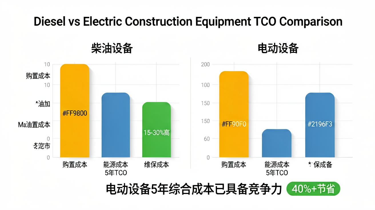 Diesel vs. Electric 5-Year TCO Comparison